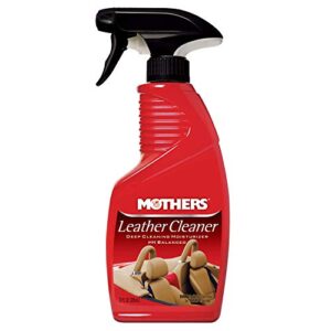 mothers 06412 leather cleaner, 12 oz.