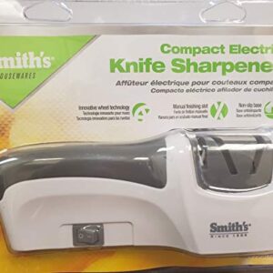 Smith's 50097 Essentials Compact Electric Knife Sharpener White