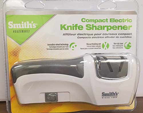 Smith's 50097 Essentials Compact Electric Knife Sharpener White