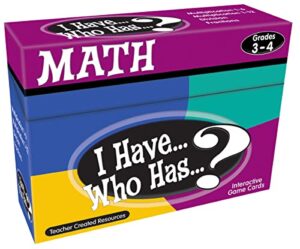 teacher created resources i have… who has…? math games grade 3-4 (7819)