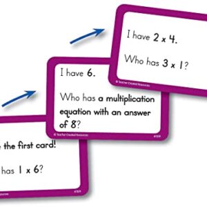 Teacher Created Resources I Have... Who Has...? Math Games Grade 3-4 (7819)