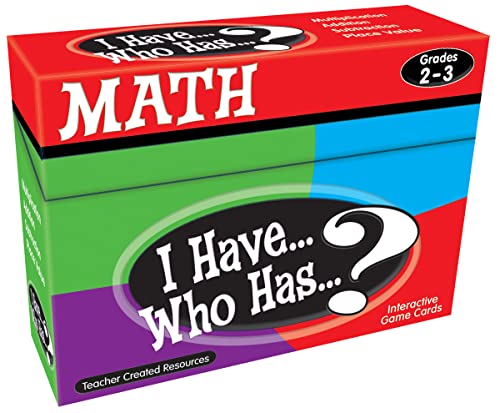 Teacher Created Resources I Have... Who Has...? Math Games Grade 2-3 (7818)