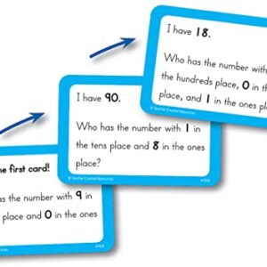 Teacher Created Resources I Have... Who Has...? Math Games Grade 2-3 (7818)