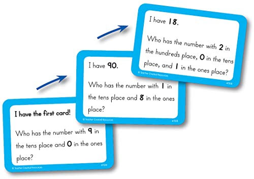 Teacher Created Resources I Have... Who Has...? Math Games Grade 2-3 (7818)