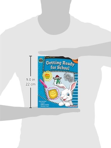 Ready•Set•Learn: Getting Ready for School, Grades PreK–K from Teacher Created Resources (Ready, Set, Learn: Pre.K Through K)