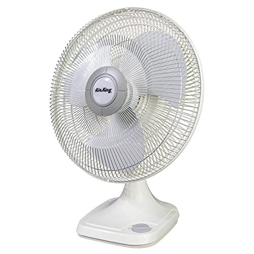 Air King 9106 16-Inch 3-Speed Oscillating Table Fan