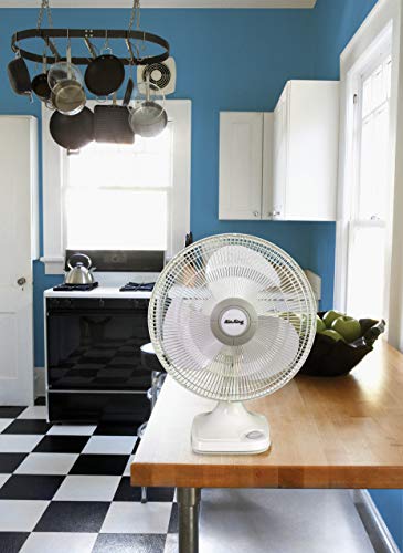 Air King 9106 16-Inch 3-Speed Oscillating Table Fan