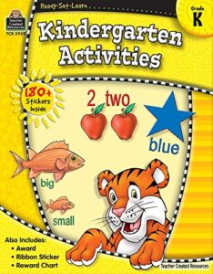 ready•set•learn: kindergarten activities from teacher created resources