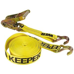 keeper – 2” x 40′ hay baler heavy duty ratchet tie-down – 3,333 lbs. working load limit
