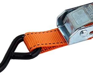 HAMPTON PROD Keeper – 1”x 10' Cam Buckle Tie-Down, 4 Pack - 300 lbs. Working Load Limit and 900 lbs. Break Strength