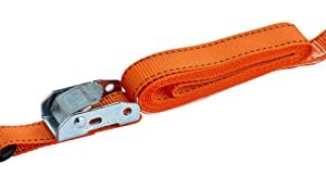 HAMPTON PROD Keeper – 1”x 10' Cam Buckle Tie-Down, 4 Pack - 300 lbs. Working Load Limit and 900 lbs. Break Strength