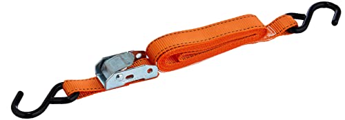 HAMPTON PROD Keeper – 1”x 10' Cam Buckle Tie-Down, 4 Pack - 300 lbs. Working Load Limit and 900 lbs. Break Strength