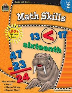 ready-set-learn: math skills, grade 2 from teacher created resources