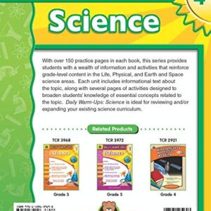 Daily Warm-Ups: Science Grade 4: Science Grade 4