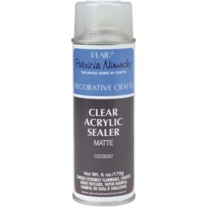 plaid clear acrylic sealer aerosol spray, 6 ounce (pack of 1), matte