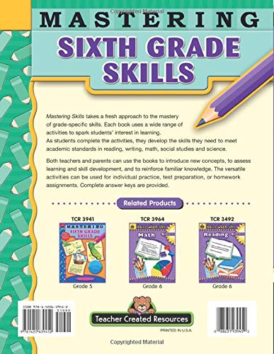 Mastering Sixth Grade Skills (Mastering Skills)