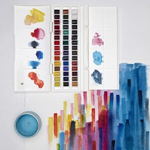 Winsor & Newton Cotman Watercolor Studio Set, 45 Half Pans