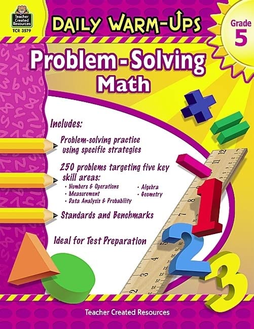 Daily Warm-Ups: Problem Solving Math Grade 5: Problem Solving Math Grade 5 (Daily Warm-Ups: Word Problems)