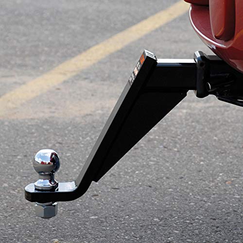 CURT 45090 Class 3 Trailer Hitch Ball Mount, Fits 2-Inch Receiver, 5,000 lbs, 1-Inch Hole, 8-Inch Drop