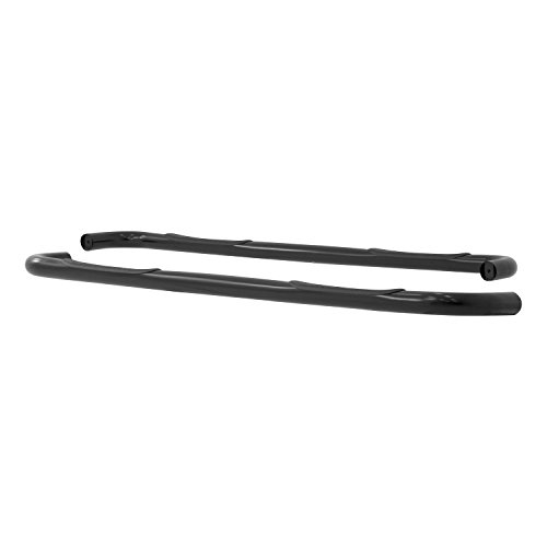 ARIES 204013 3-Inch Round Black Steel Nerf Bars, No-Drill, Select Chevrolet Silverado, GMC Sierra 1500, 2500, 3500 HD