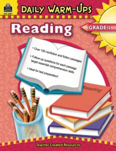 daily warm-ups: reading, grade 1 from teacher created resources