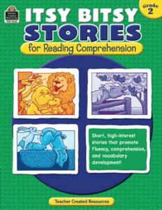 itsy bitsy stories for reading comprehension grd 2