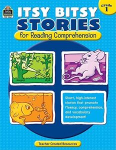 itsy bitsy stories for reading comprehension grd 1