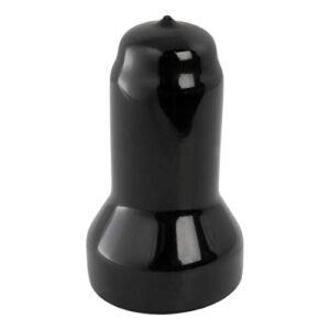 curt 41352 black rubber switch ball cover, fits 1-inch neck, 3/4-in threaded shank