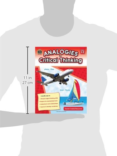 Analogies for Critical Thinking, Grades 1–2 from Teacher Created Resources