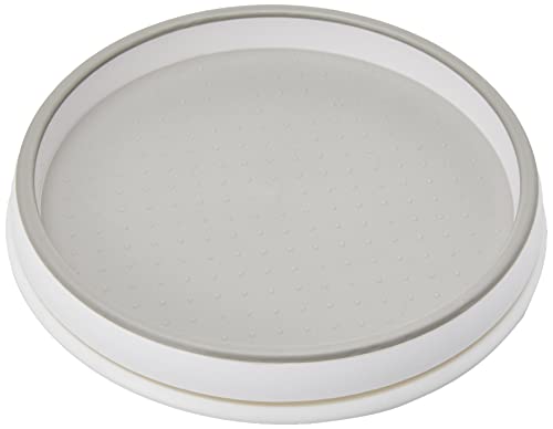 madesmart Classic 10 inch Turntable Classic Collection Kitchen Organizer Easy to Spin Soft-grip Lining and Non-slip Base Easy to Clean BPA-Free