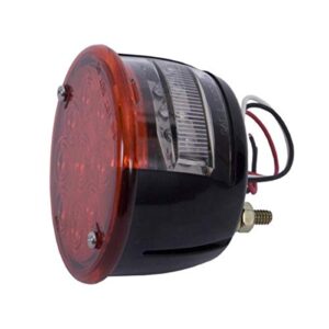 rugged ridge 12403.81 tail light assembly, left, led; 46-75 willys/jeep cj
