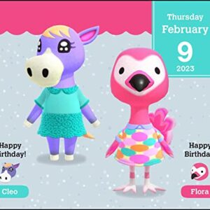 Animal Crossing: New Horizons 2023 Day-to-Day Calendar