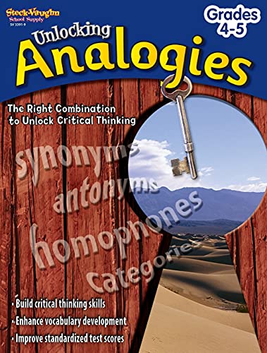 Unlocking Analogies, Grades 4-5