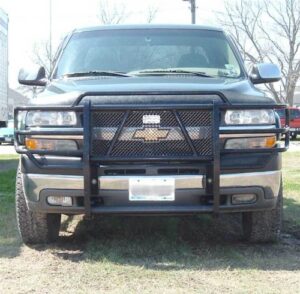 ranch hand ggc011bl1 legend grille guard for chevy sierra hd