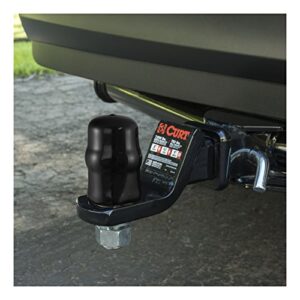 CURT 21800 Black Rubber Trailer Hitch Ball Cover, 1-7/8 or 2-Inch Diameter