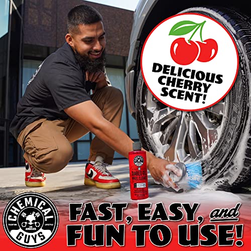 Chemical Guys CLD_997_16 Diablo Gel Oxygen Infused Foam Wheel And Rim Cleaner, Concentrated (Safe on All Wheel & Rim Finishes), for Cars, Trucks, SUVs, Motorcycles, RVs & More 16 fl oz