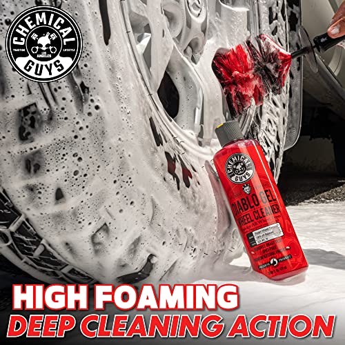 Chemical Guys CLD_997_16 Diablo Gel Oxygen Infused Foam Wheel And Rim Cleaner, Concentrated (Safe on All Wheel & Rim Finishes), for Cars, Trucks, SUVs, Motorcycles, RVs & More 16 fl oz