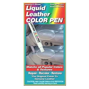 liquid leather color pen- red pen