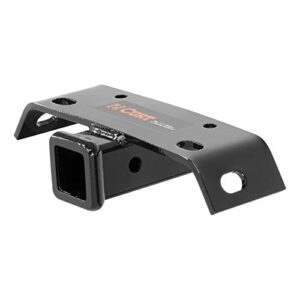 curt 19030 step bumper hitch receiver, 2-inch, 5,000 lbs.