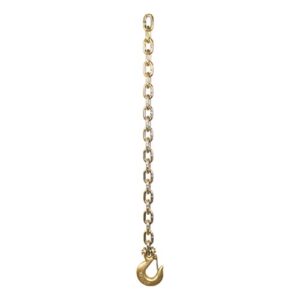 CURT 80316 35-Inch Trailer Safety Chain with 3/8-In Clevis Snap Hook, 24,000 lbs Break Strength