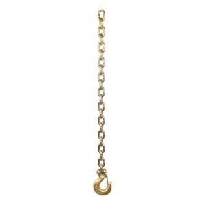 CURT 80316 35-Inch Trailer Safety Chain with 3/8-In Clevis Snap Hook, 24,000 lbs Break Strength