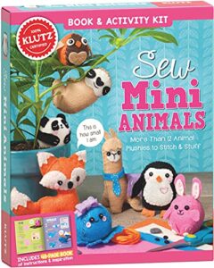 sew mini animals (klutz craft kit) 8″ length x 1.5″ width x 9″ height