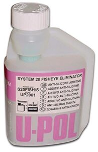 u-pol products 2001 anti-silicone additive fish eye eliminator – 250ml bottle