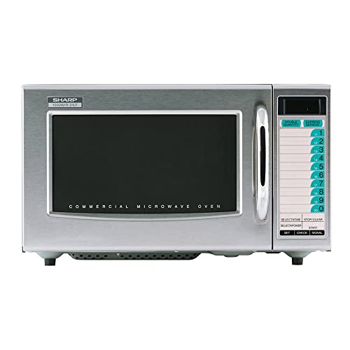 Sharp Medium-Duty Commercial Microwave Oven (15-0427) Category: Microwaves, R-21LTF