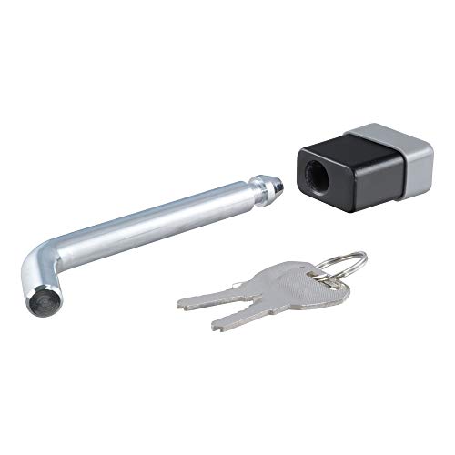 CURT 23021 Trailer Hitch Lock, 5/8-Inch Pin Diameter, Fits Most 3-Inch Receivers