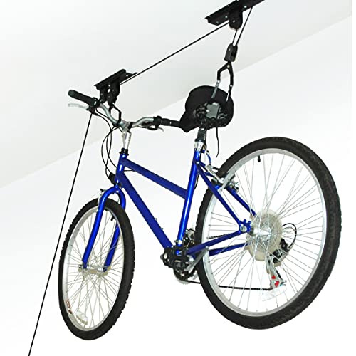RAD Sportz Bicycle Hoist 2-Pack Quality Garage Storage Bike Lift with 100 lb Capacity Even Works as Ladder Lift Premium Quality