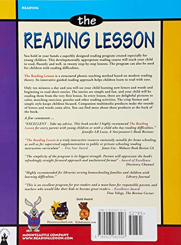 The Reading Lesson: Teach Your Child to Read in 20 Easy Lessons (1) (The Reading Lesson series)