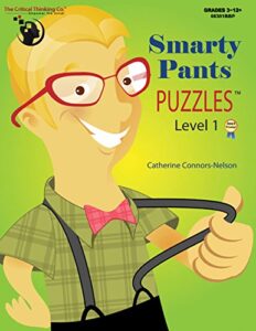 smarty pants puzzles level 1, grades 3-12+