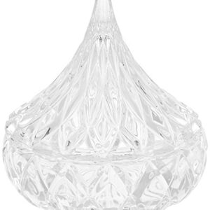 Godinger Crystal Famous Hersheys Kiss Crystal Candy Dish