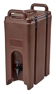 cambro (500lcd110) 4-3/4 gal beverage carrier – camtainer®, black